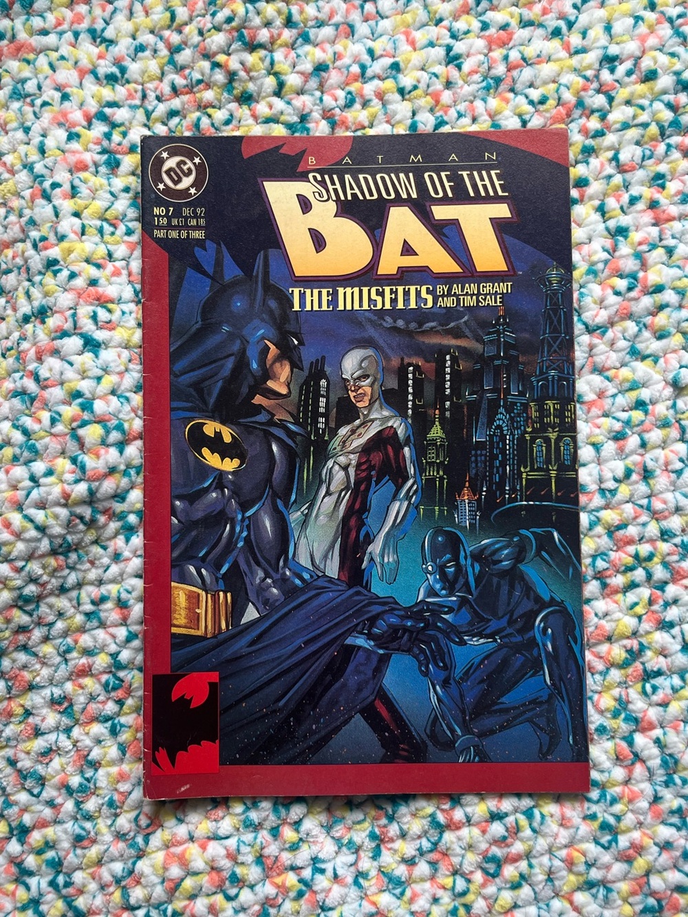 DC Comics #7 Dec 92 Batman Shadow of the Bat comic book